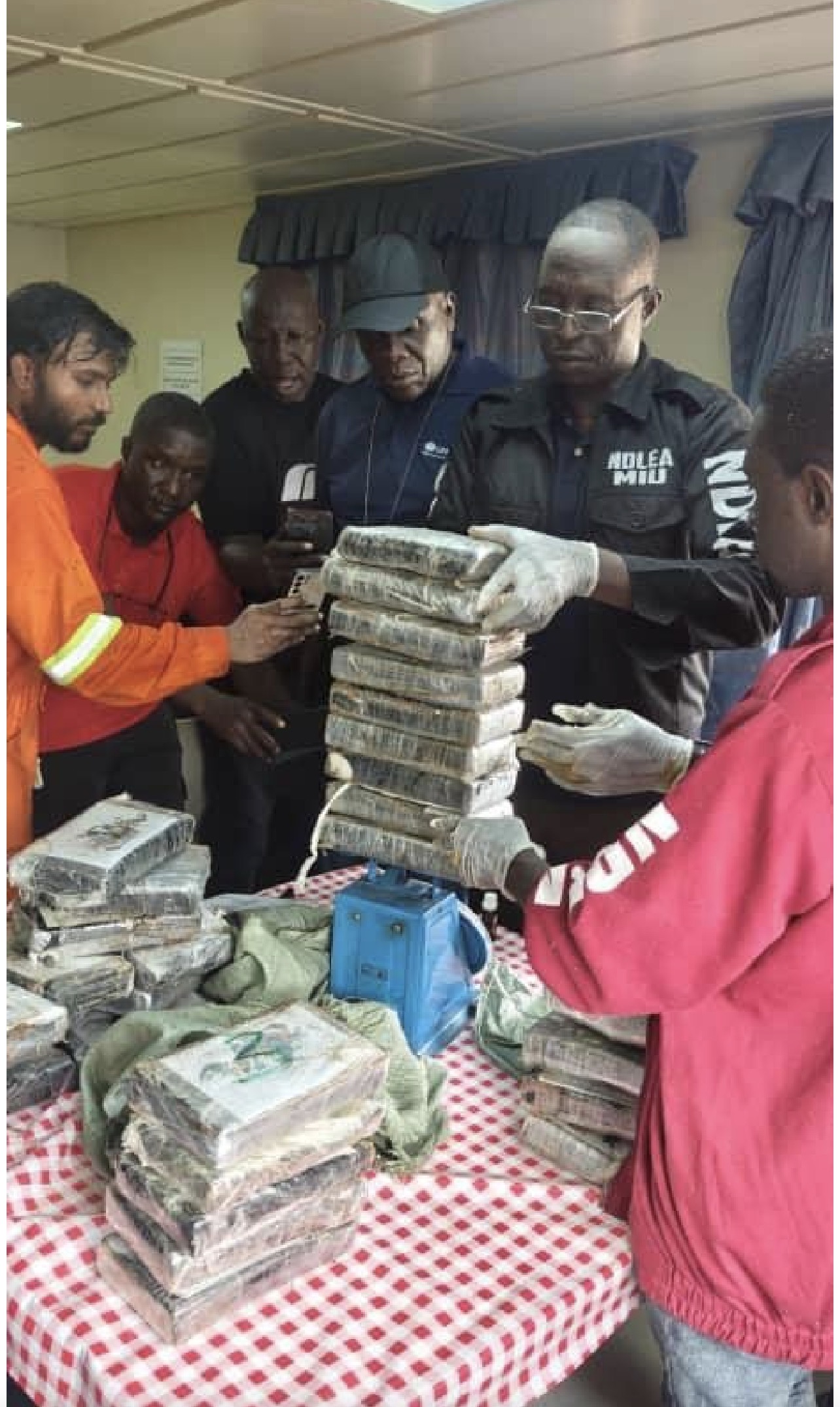 NDLEA Intercepts Cocaine - Arrests 22 Foreign Crew In Lagos ...