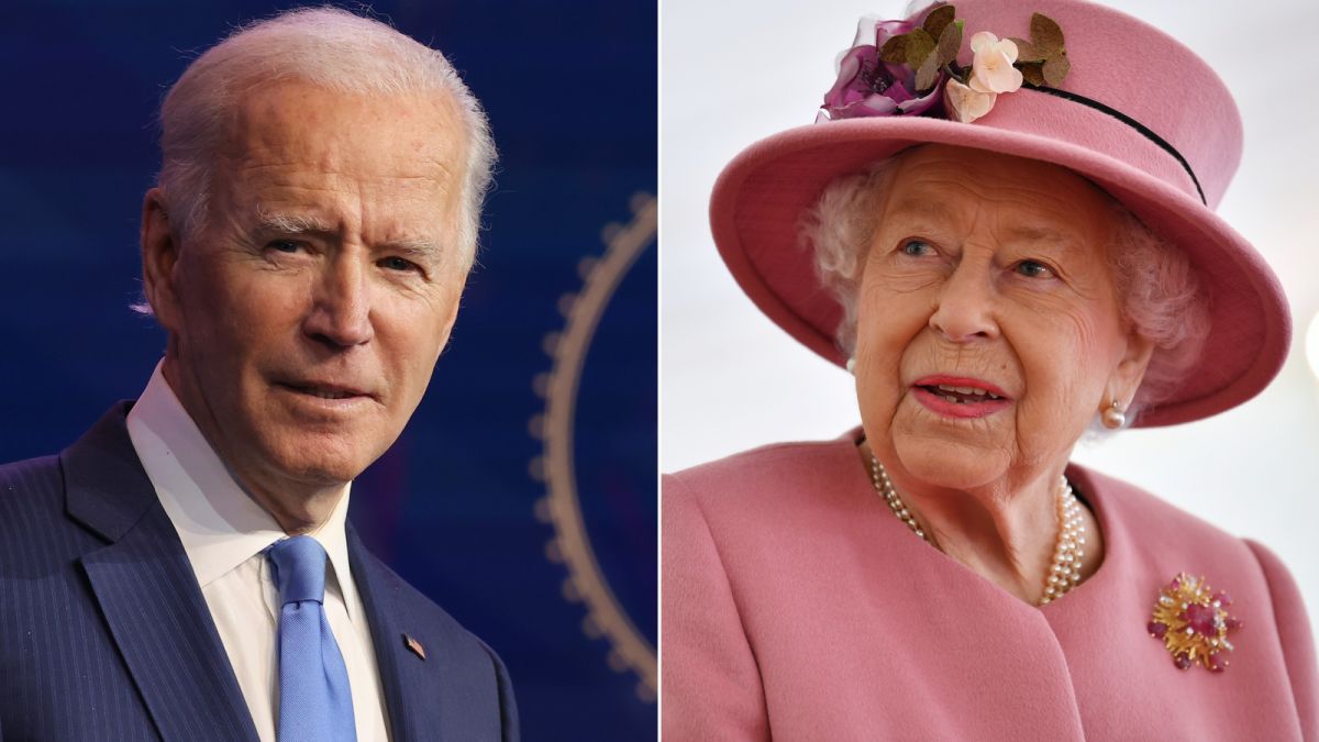 Queen Elizabeth Greets Joe Biden As U.S Marks 9/11