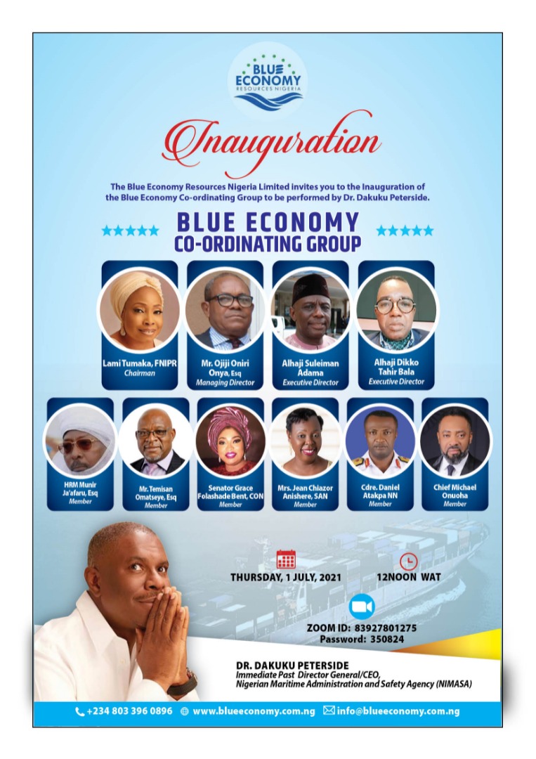 Dakuku Peterside To Inaugurate Blue Economy Resources Nigeria Thursday