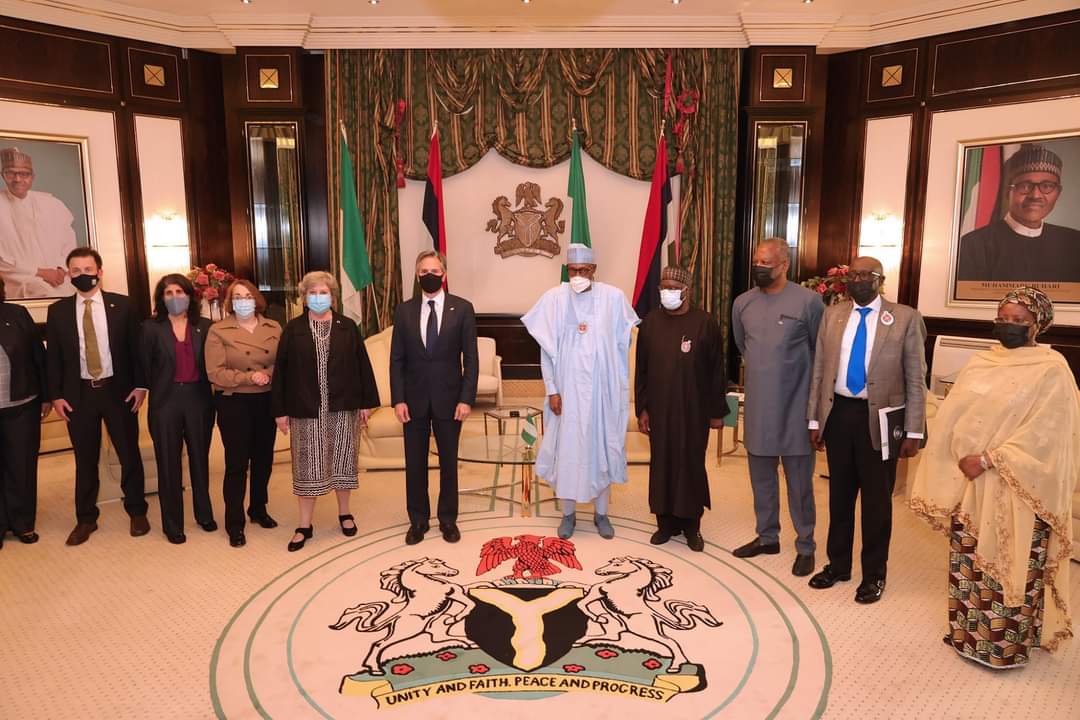 PHOTOS: Buhari Receives US Secretary Of State Blinken