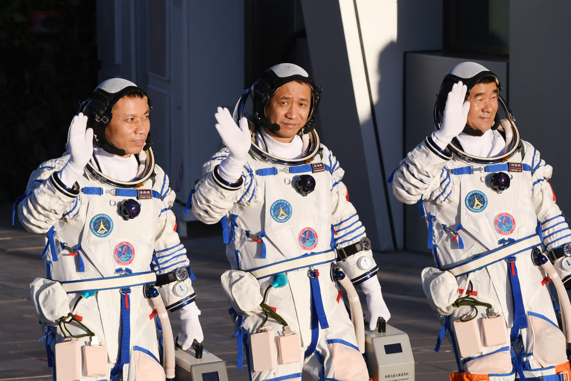 China Sends First Astronauts To New Space Station
