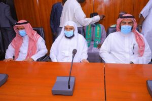 Holy Ka’aba’s Imam Visits Zulum (Photos)