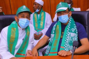 Holy Ka’aba’s Imam Visits Zulum (Photos)