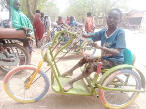 Kemi Adeosun's 'Dash Me' Foundation Donates Wheelchairs To 30 Persons