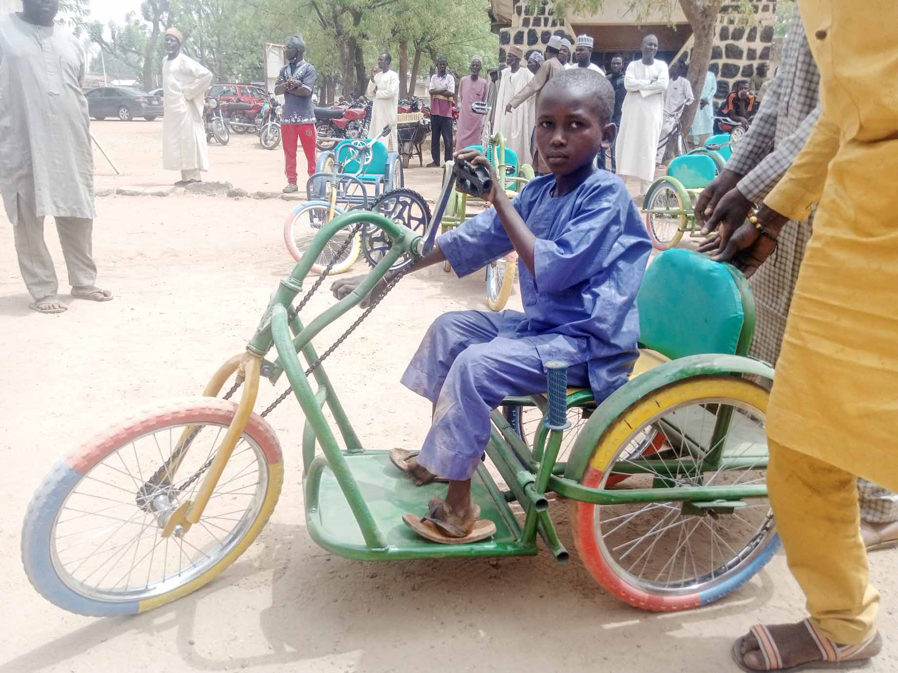 Kemi Adeosun's 'Dash Me' Foundation Donates Wheelchairs To 30 Persons