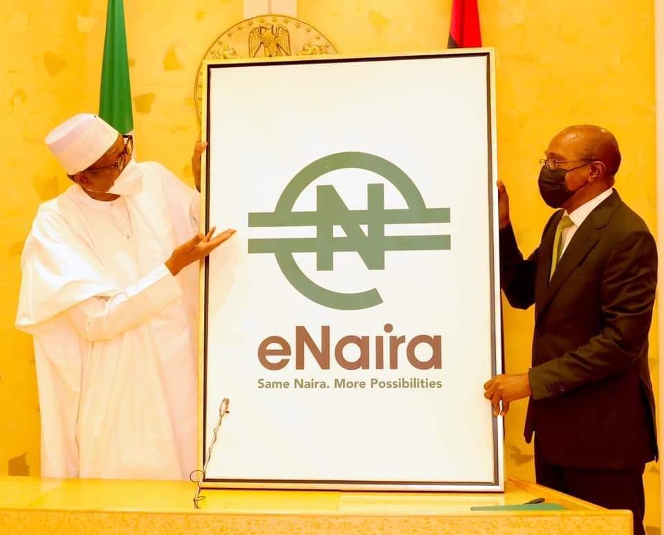 PHOTOS: Buhari Launches eNaira In Abuja