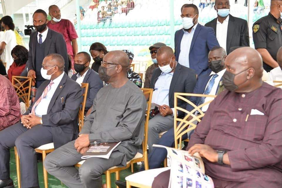 PHOTOS: Obaseki And Others Pay Last Respect To Victor Uwaifo