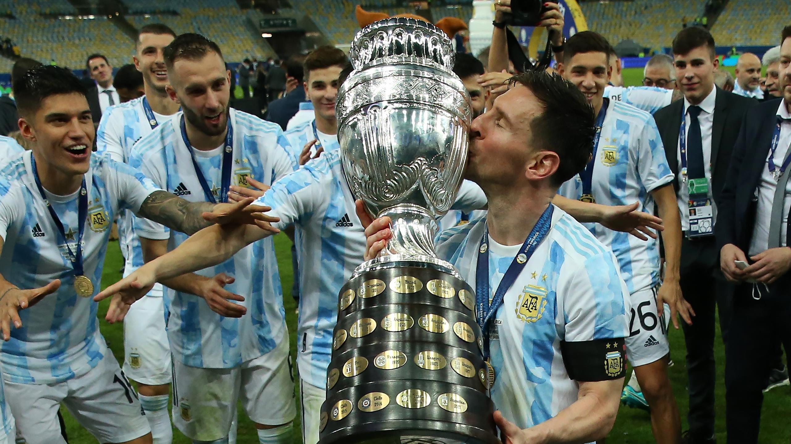Messi Wins First Major International Title In Copa America