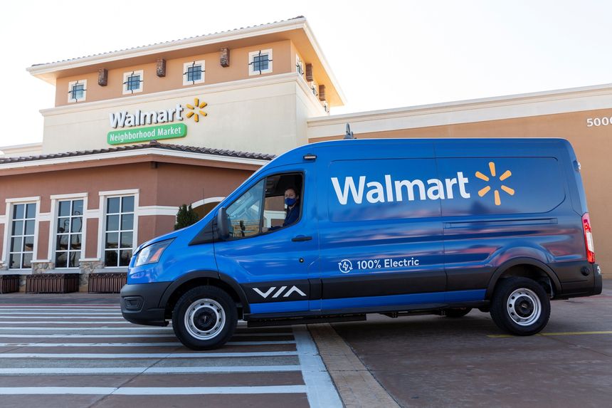 Walmart To Offer Delivery Service For Rivals' Products