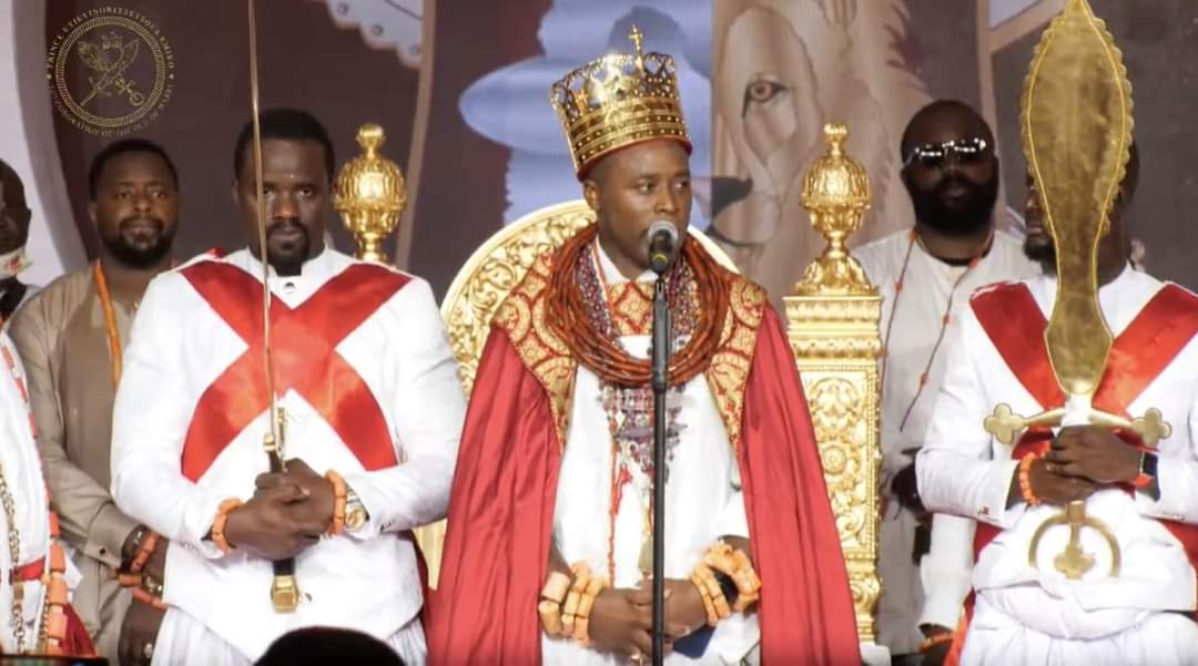 JUST IN: Tsola Emiko Crowned As 21st Olu Of Warri