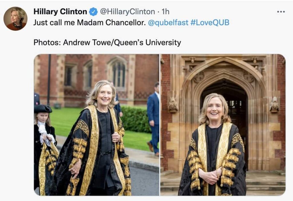 PHOTOS: Hillary Clinton Becomes Chancellor of UK Varsity
