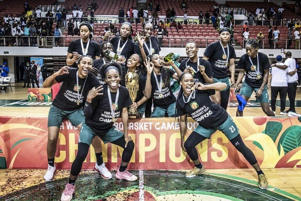 PHOTOS: D’Tigress Emerge Third Consecutive Afrobasket Winners