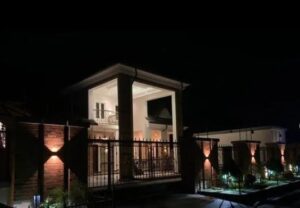 PHOTOS: Actor Okon Lagos Shows Off New Mansion