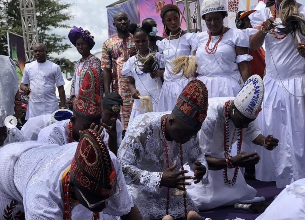 PHOTOS: Annual Olojo Festival Holds In Ile-Ife