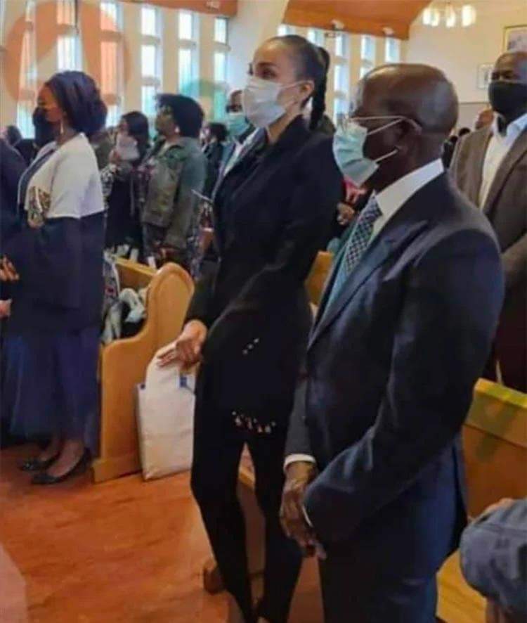 PHOTOS: Oshiomhole And Wife Step Out Together First Time In Years