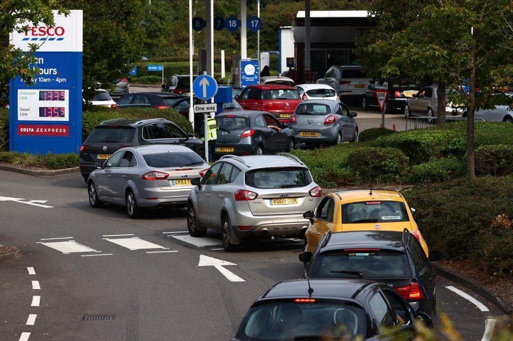 PHOTOS: Fuel Scarcity Hits UK 