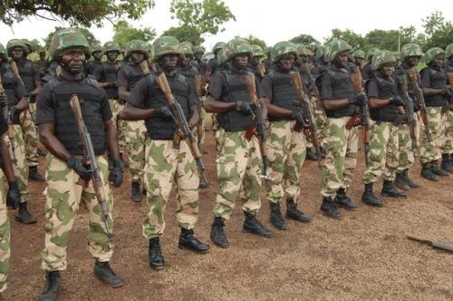 Nigerian Army Troops