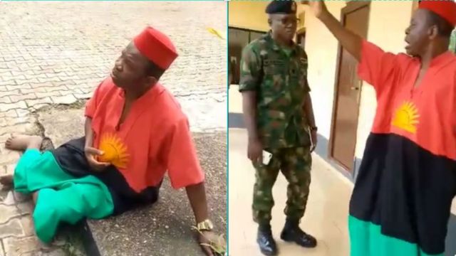 VIDEO: Moment Chiwetalu Agu Denied Biafra And ESN