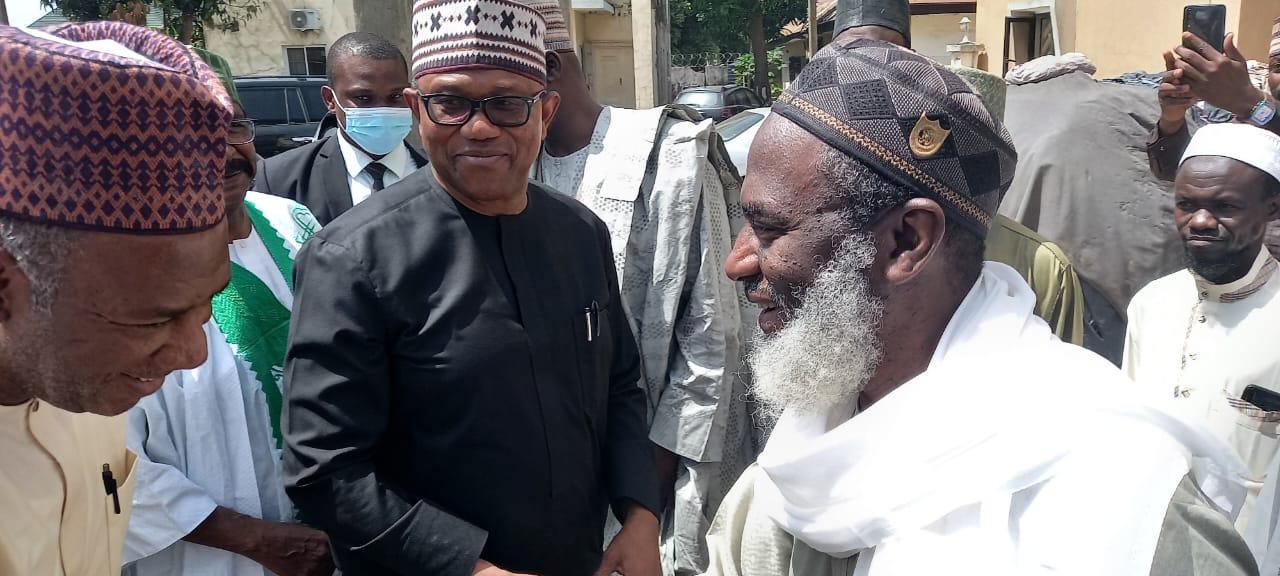 PHOTOS: Peter Obi And Datti-Ahmed Visit Sheikh Gumi