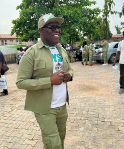 Photo News: Kenny Ogungbe Completes NYSC At 53