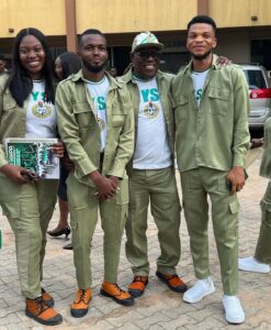Photo News: Kenny Ogungbe Completes NYSC At 53