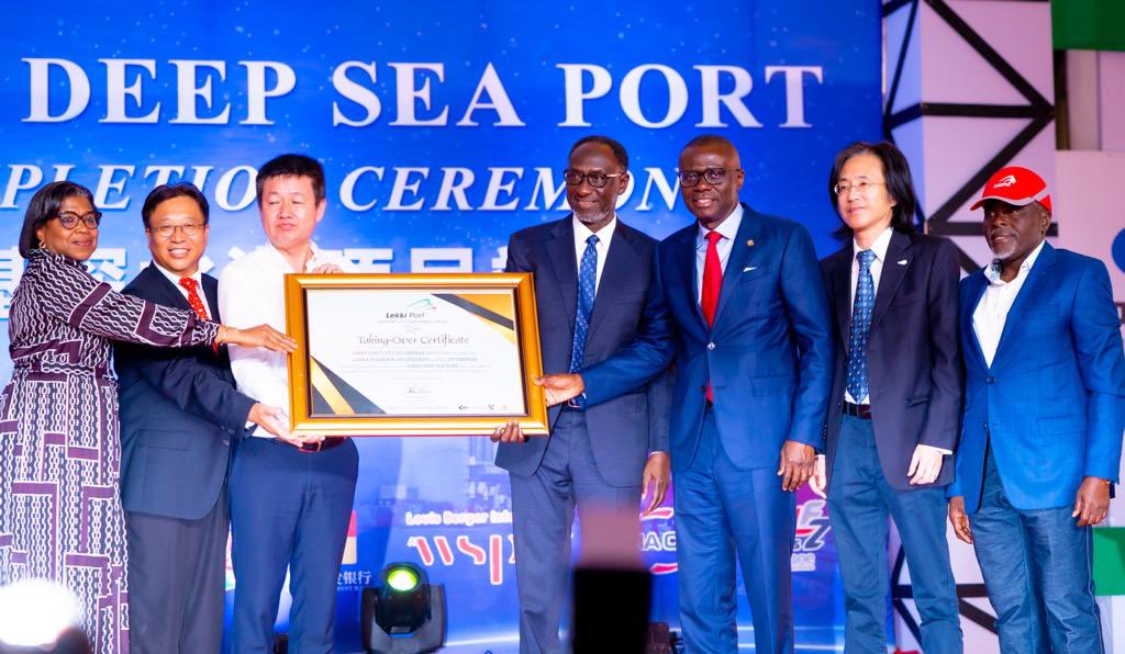 China Harbour Engineering Announces Completion Of Lekki Deep Seaport