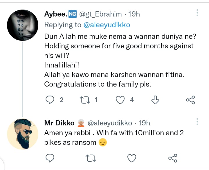 Musa Dikko Regains Freedom Five Months After Being Kidnapped