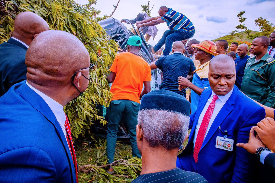 Fake News Alert: Osinbajo's Convoy Not Involved In Accident