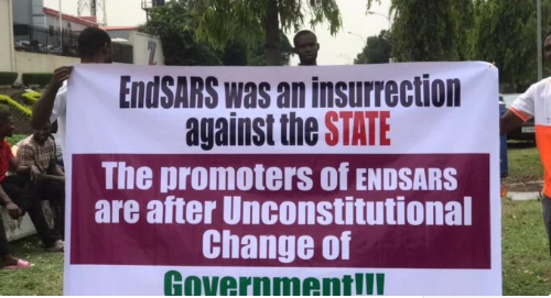 Pro-Buhari Protest EndSARS