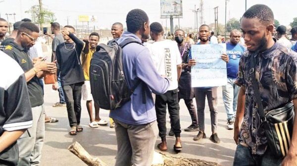 PHOTOS: UNIBEN Students Protest In Solidarity With ASUU