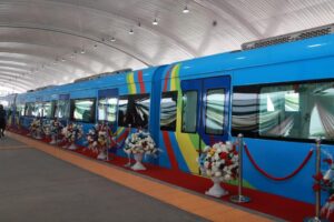 PHOTOS: Sanwo-Olu Inaugurates Lagos Light Rail - Blue Line