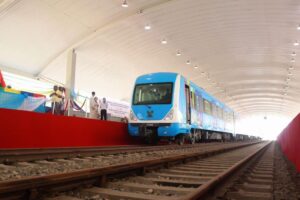 PHOTOS: Sanwo-Olu Inaugurates Lagos Light Rail - Blue Line