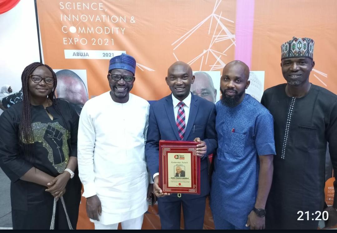 Taiwo Akerele Honored At Focus Africa Awards