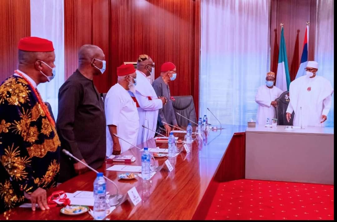 PHOTOS: Buhari Meets Igbo Elders