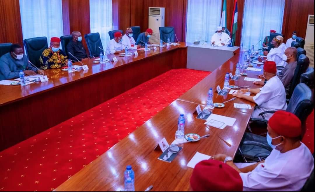 PHOTOS: Buhari Meets Igbo Elders