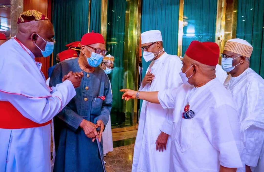 PHOTOS: Buhari Meets Igbo Elders