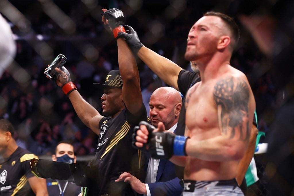 PHOTOS: Kamaru Usman Beats Covington To Retain UFC Welterweight Title