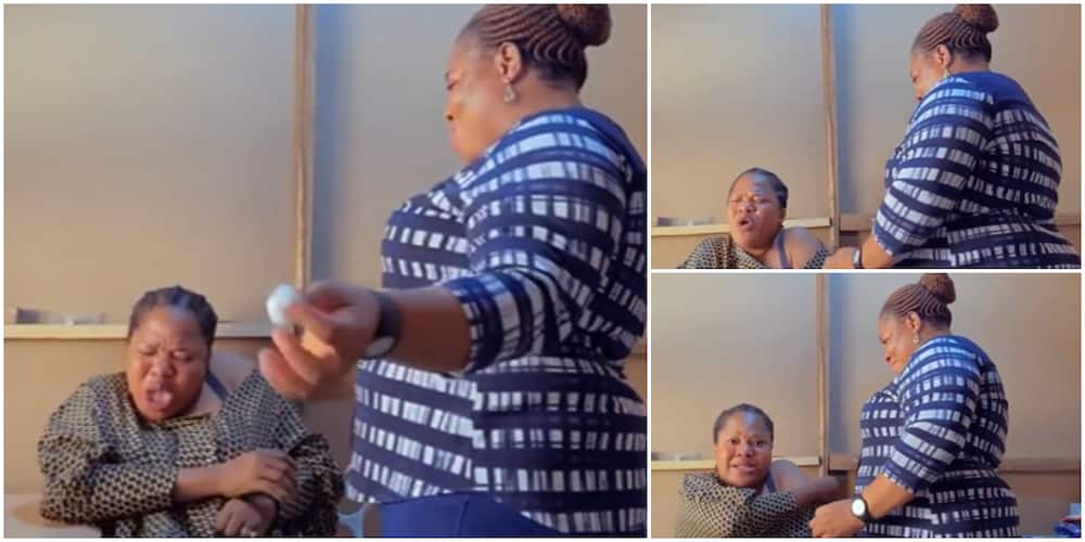 Video: Toyin Abraham Displays Trypanophobia While Taking COVID-19 Vaccine