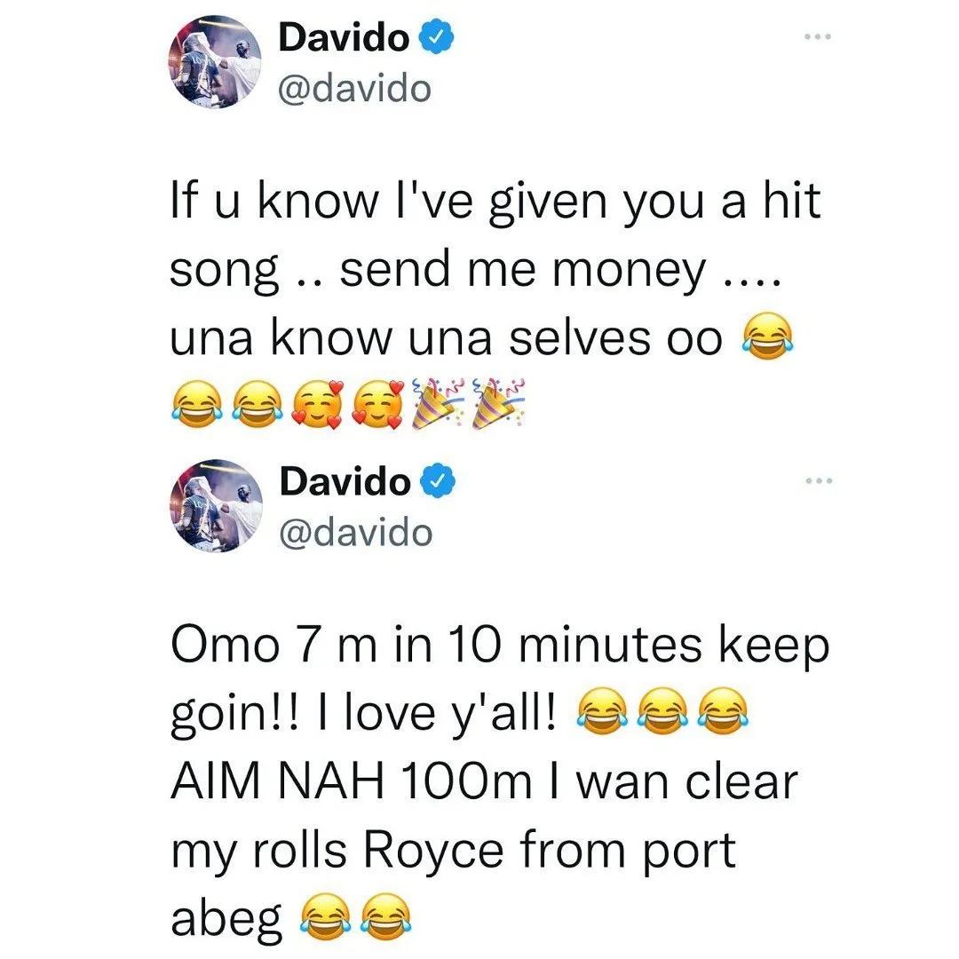 Davido Raises N60m In Hours As He Solicits For N100m On Social Media