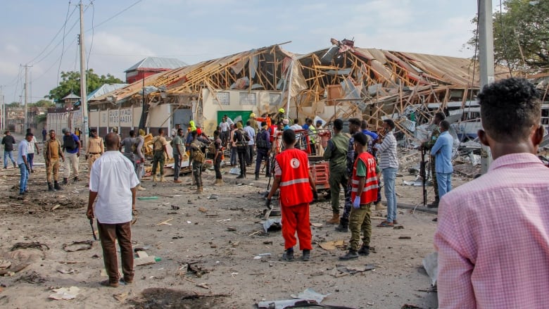 Somalia's Capital Mogadishu Hit By Big Explosion