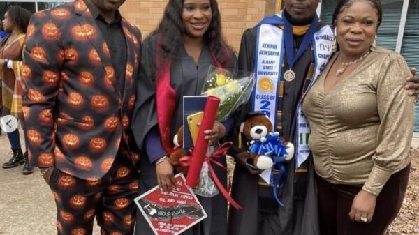 MC Oluomo's Children Graduate From US Varsities