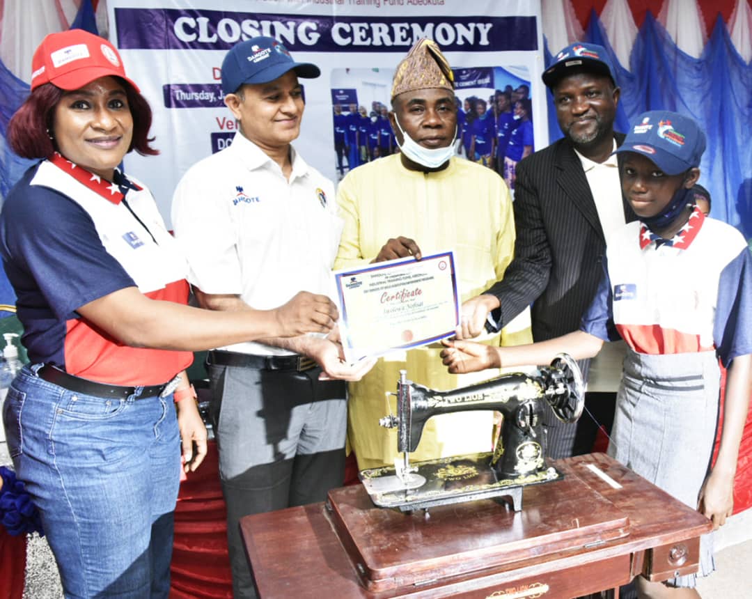 Dangote Cement Empowers 245 Youths In Host Communities