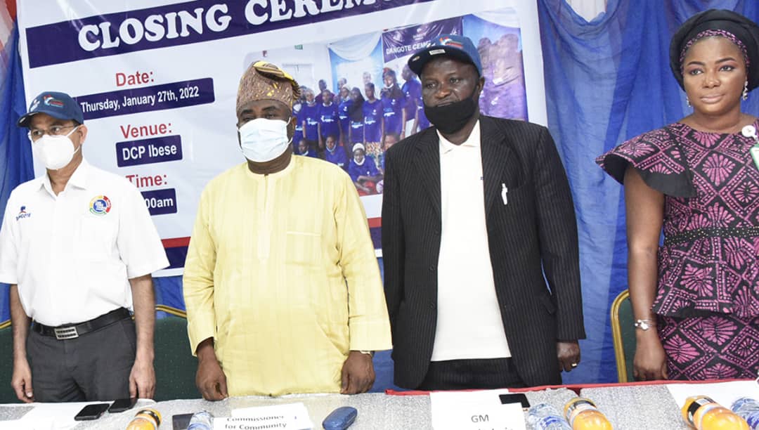 Dangote Cement Empowers 245 Youths In Host Communities