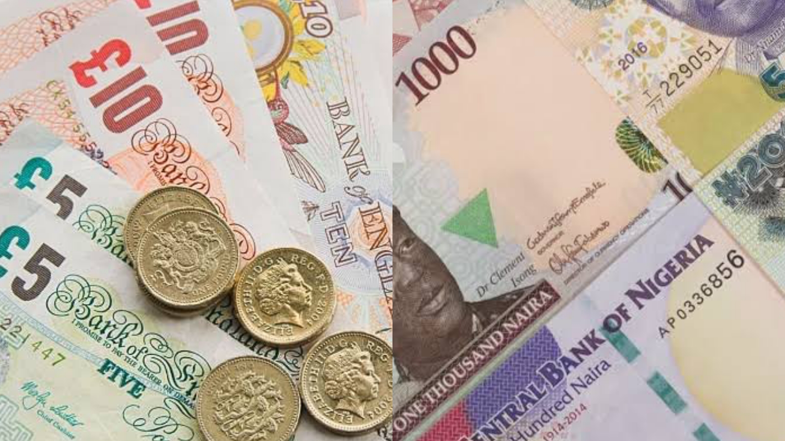 Pounds To Naira Exchange Rate For Today 25 January 2022