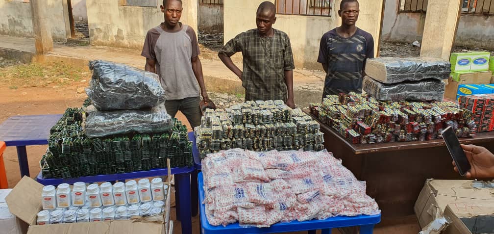 NDLEA Intercepts 1.5m Tramadol Tablets Going To Kebbi 