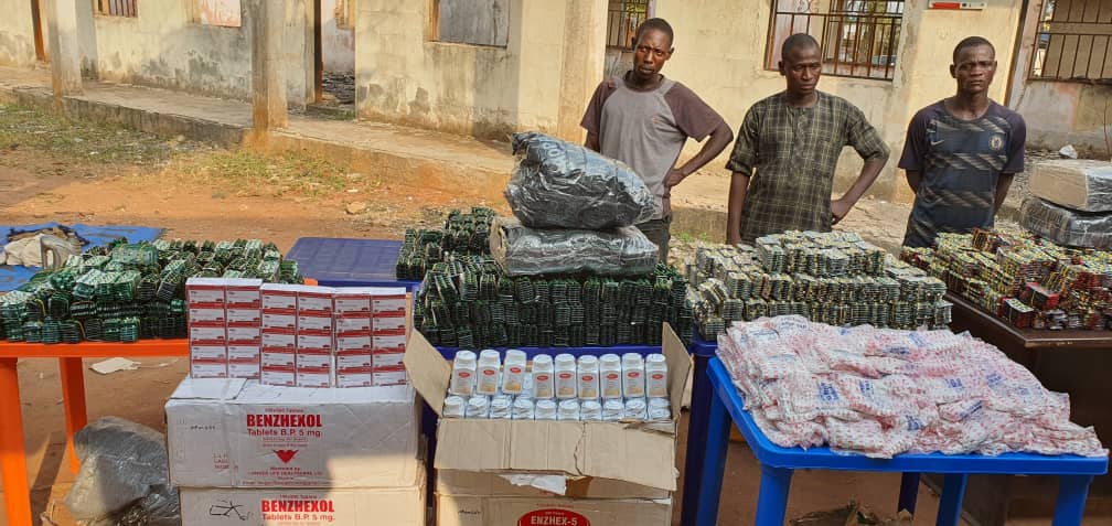NDLEA Intercepts 1.5m Tramadol Tablets Going To Kebbi 