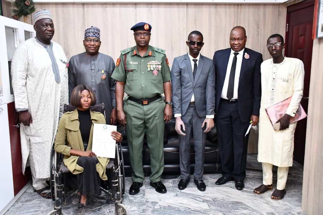 Aisha Buhari Facilitates Employment Of Physically Challenged Ex-Corps Members