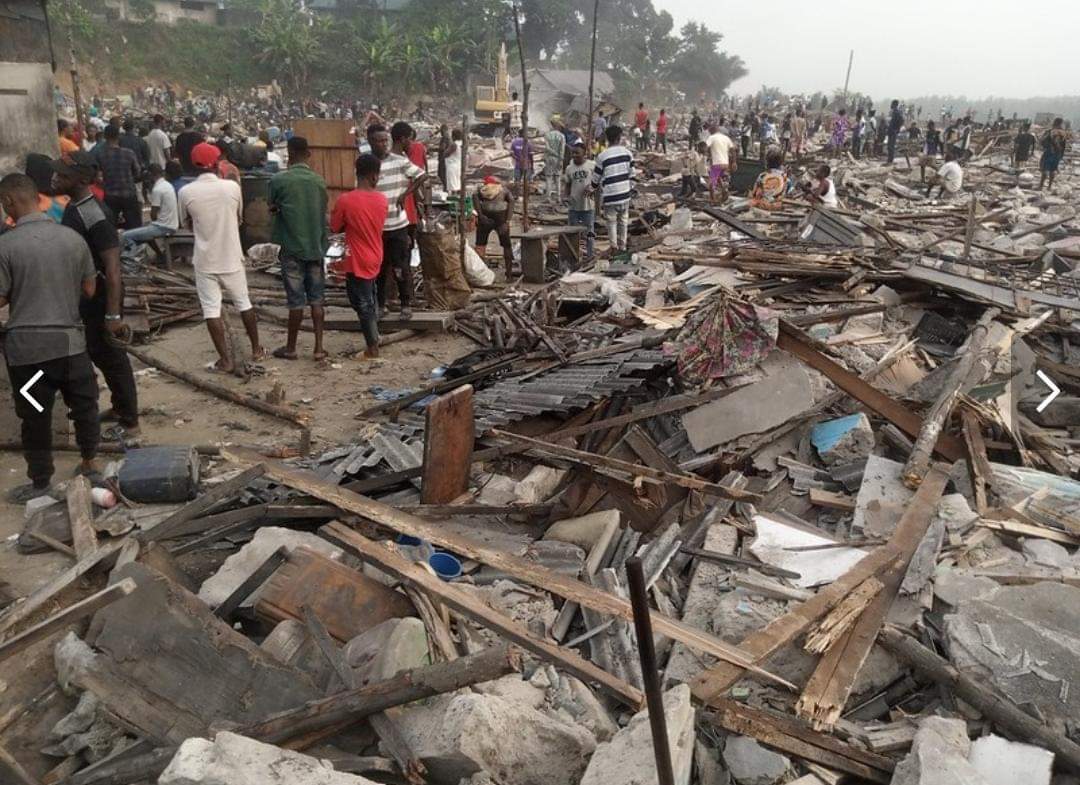 PHOTOS: Thousands Homeless As Rivers Govt Demolishes Elechi Waterfront Community