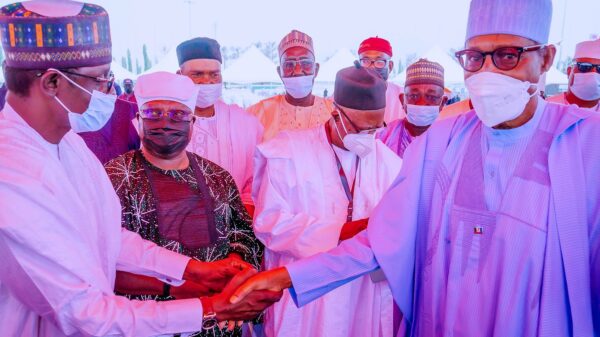 Buhari Attends Swearing-in Of APC National Working Committee
