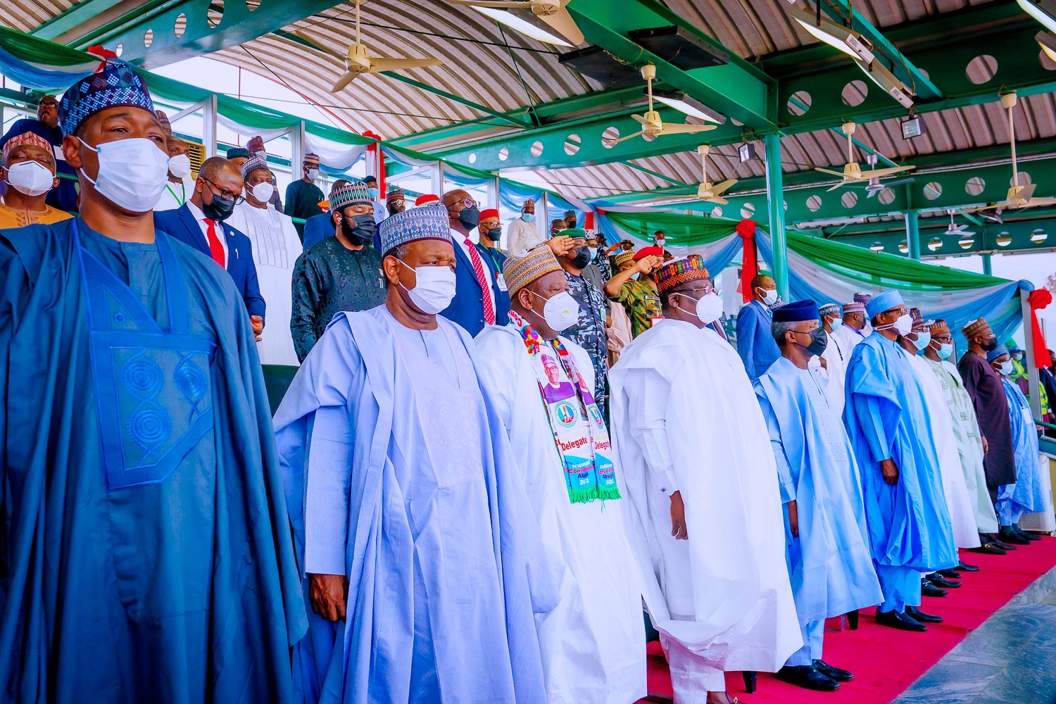 Buhari Attends Swearing-in Of APC National Working Committee